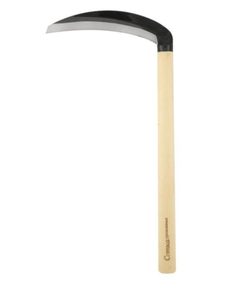 Коса мини L-38 см длина полотна 18 см 'Урожайная сотка' 80029 в интернет гипермаркете «Планета Лета». Фото