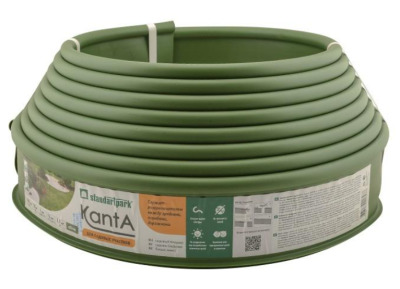 Лента бордюрная "Канта" 10 м оливковая 82552 Протэкт в интернет гипермаркете «Планета Лета». Фото Лента бордюрная "Канта" 10 м оливковая 82552 в интернет гипермаркете «Планета Лета». Фото