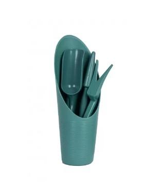 Набор инструментов для кактусов зеленый 3 предмета в интернет гипермаркете «Планета Лета». Фото