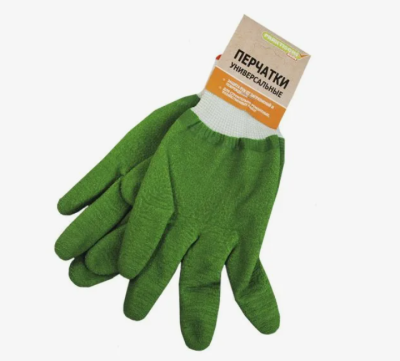 Перчатки нейлон облив латекс полный 'Praktische Home' G-126 в интернет гипермаркете «Планета Лета». Фото