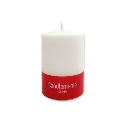 Свеча Столбик 7х9,5см белый в интернет гипермаркете «Планета Лета». Фото