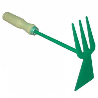 Рыхлитель комбинированный штампованый с деревянной ручкой (ШДР) в интернет гипермаркете «Планета Лета». Фото