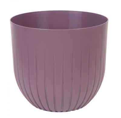 Горшок Альфа сливовый d13,  h12,5см, 1,4л  с вкл. А13-22 в интернет гипермаркете «Планета Лета». Фото